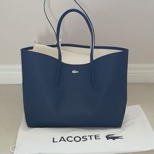 NEVER USED Lacoste Anna reversible tote